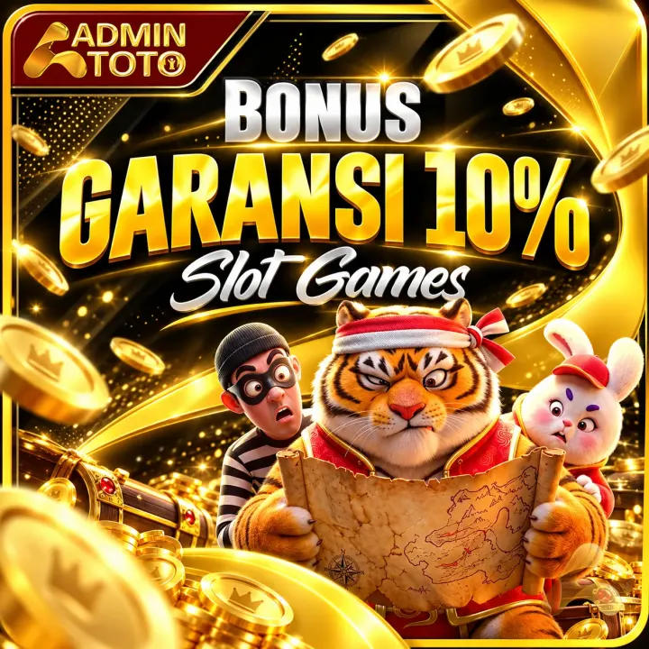 BONUS GARANSI SLOT HARIAN 10% ADMINTOTO