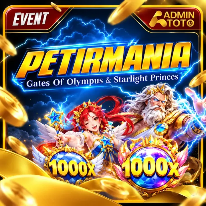 EVENT PETIR MANIA ADMINTOTO – HADIAH HINGGA Rp300.000!
